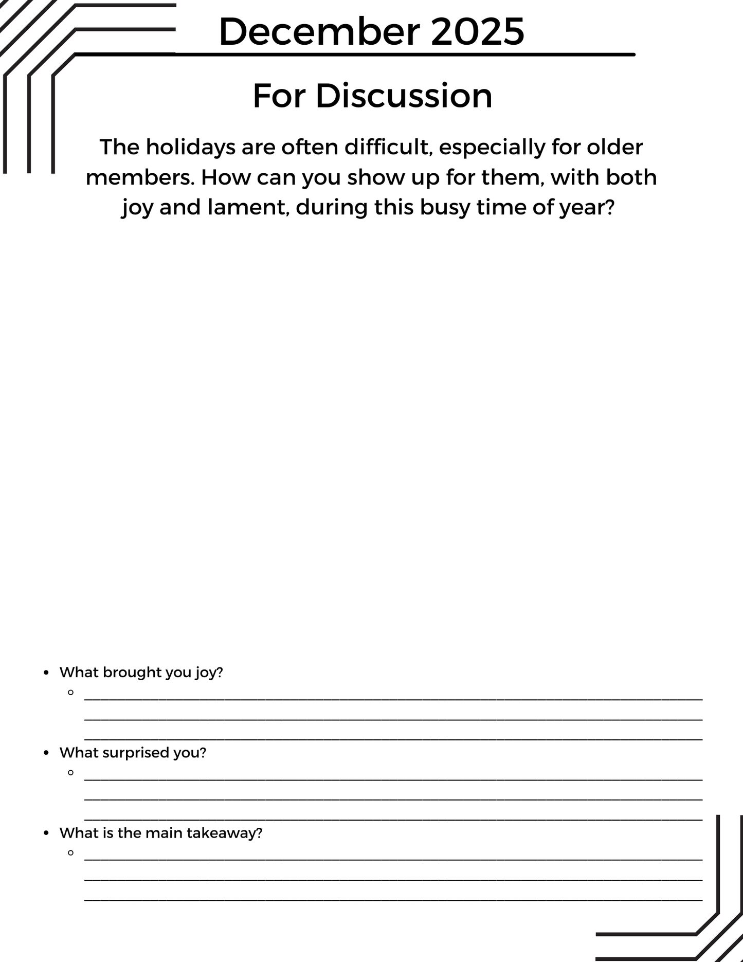 Care Ministry Journal - 2026