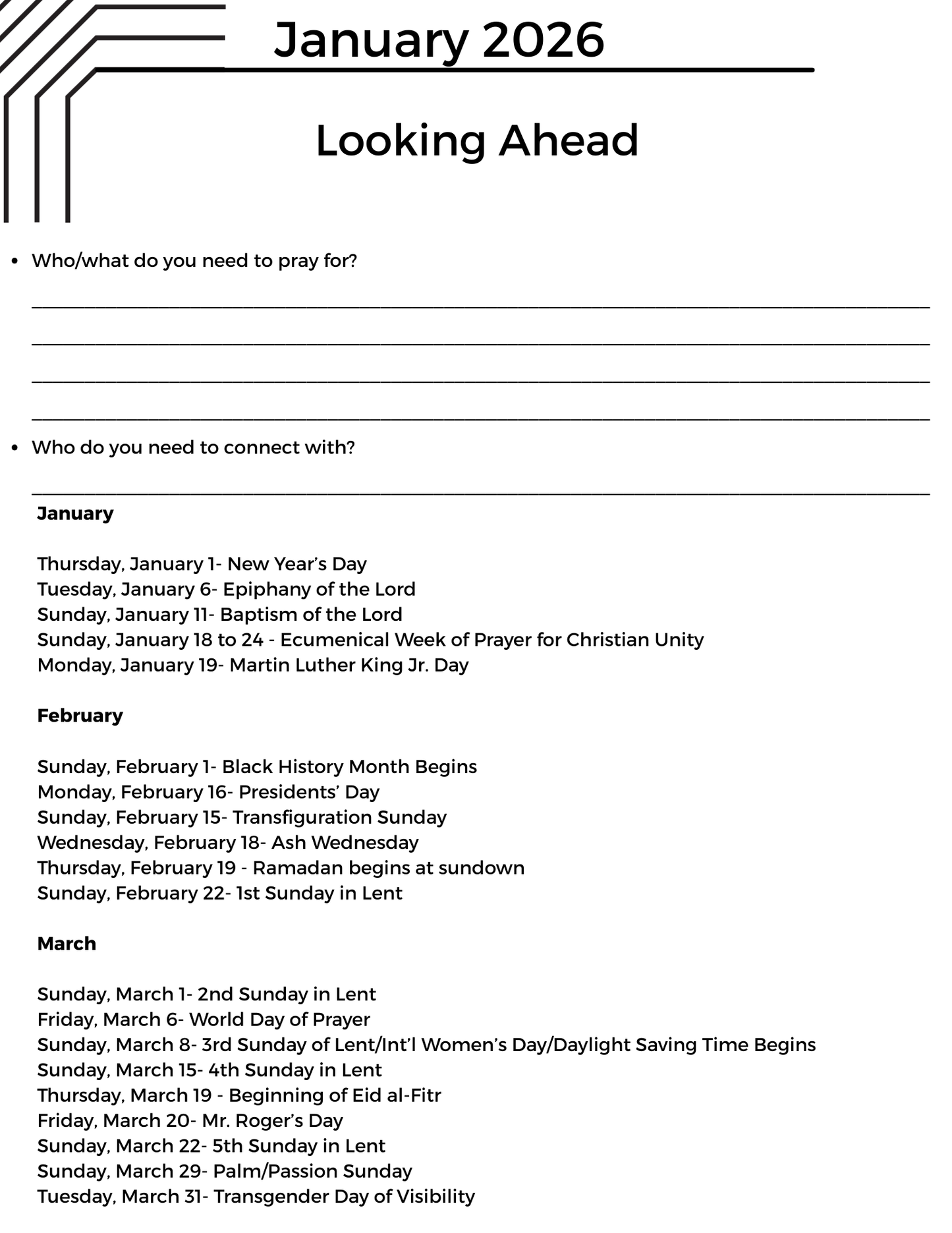 The Ecumenical Journal Bundle