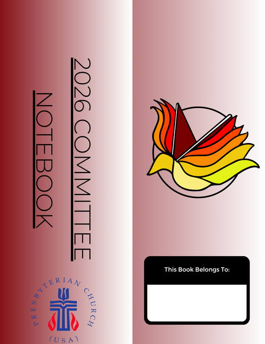 Committee Journal - 2026 PCUSA
