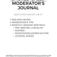 2025 Moderator's Journal