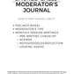 Moderator's Journal - 2026