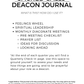 2025 PCUSA Deacon's Journal