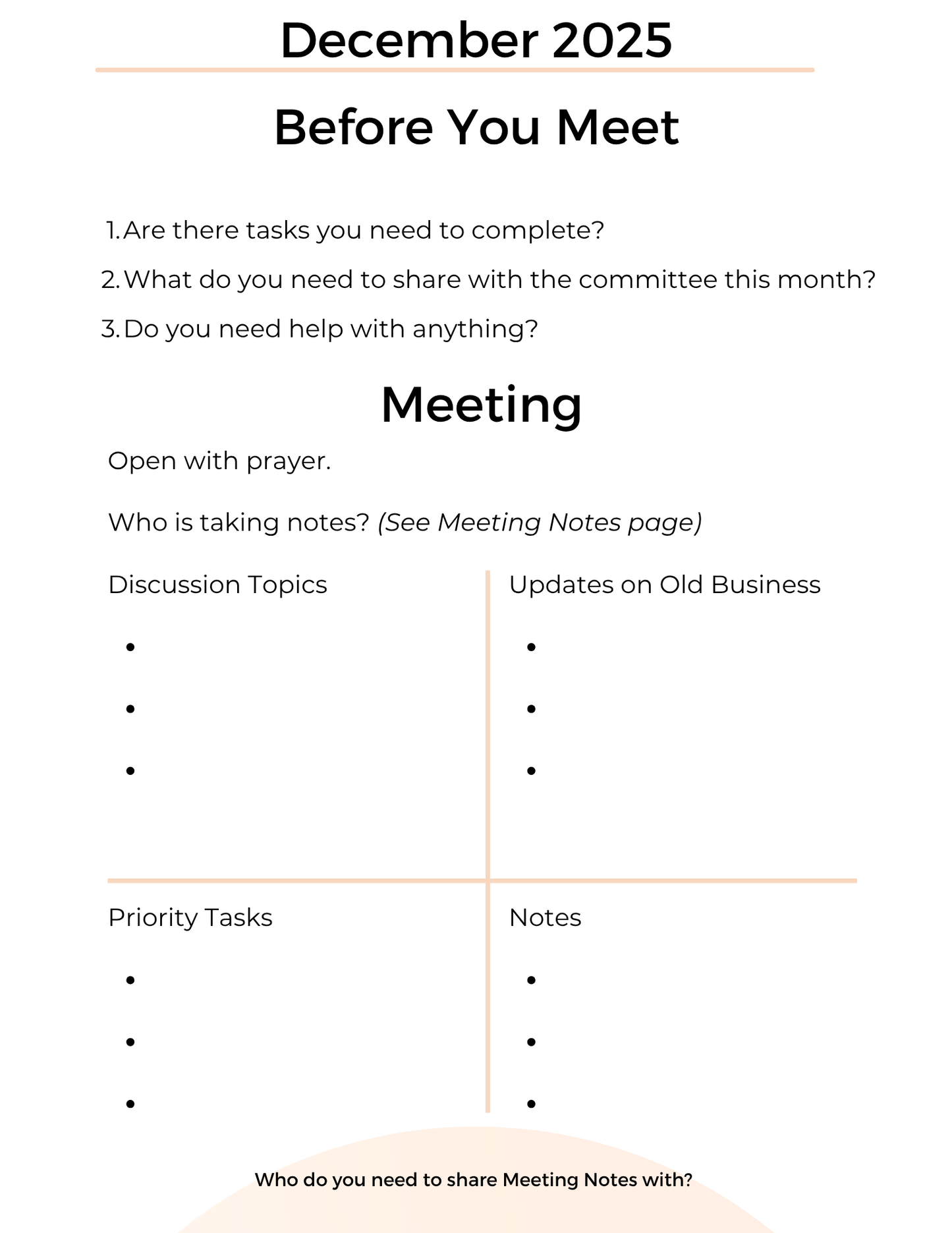 Committee Journal - 2026 PCUSA