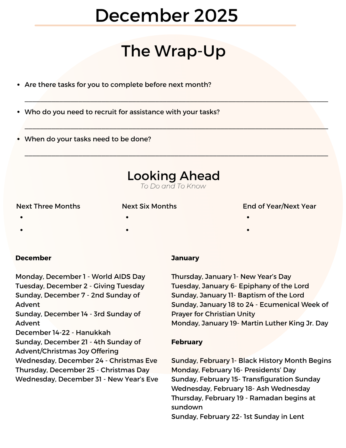 Committee Journal - 2026 PCUSA