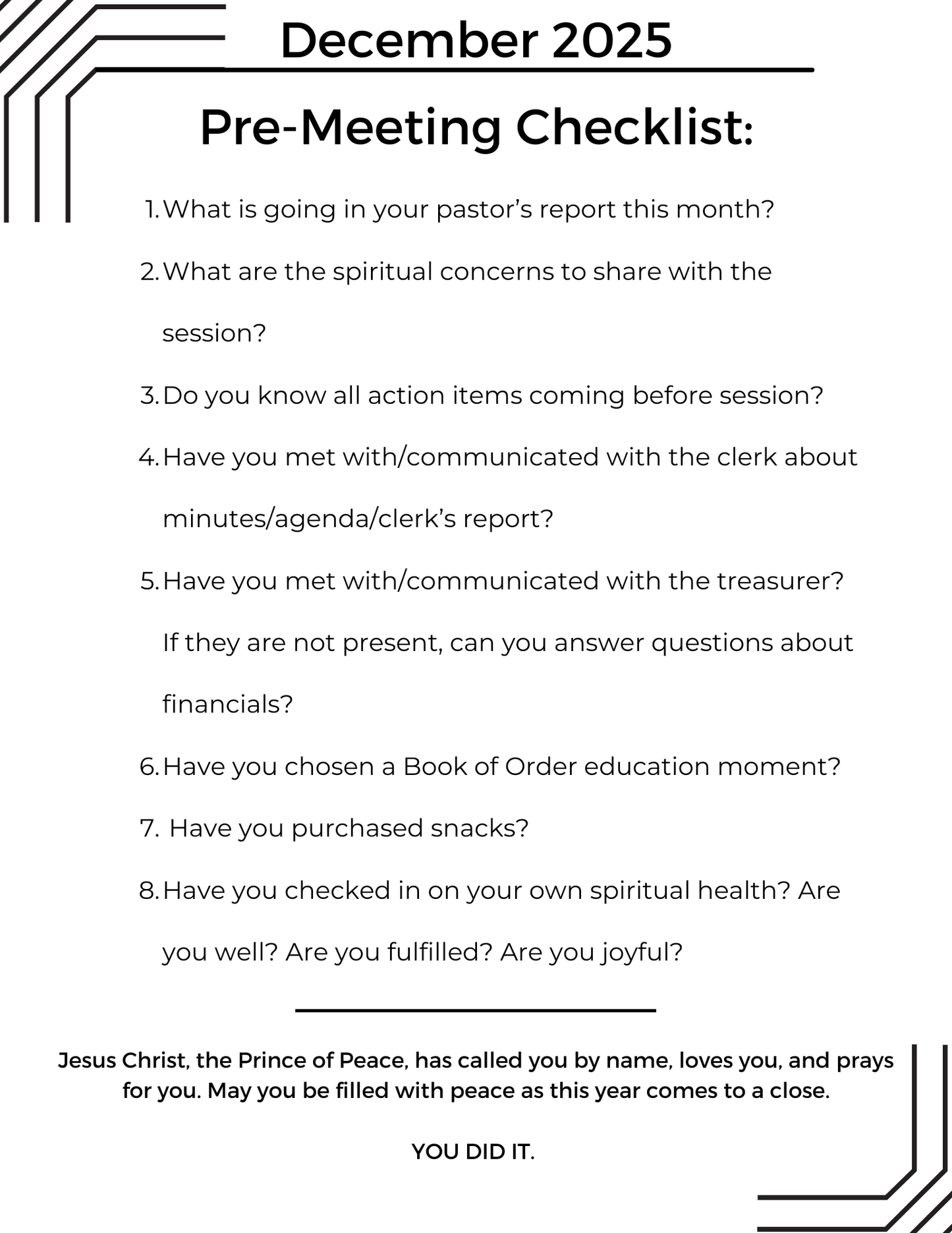 Moderator's Journal - 2026