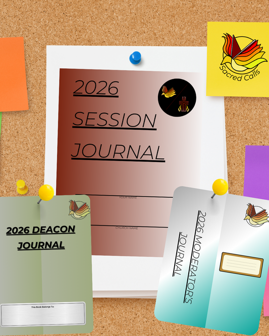 2026 BUNDLE - Moderator, Session, Deacon Journals