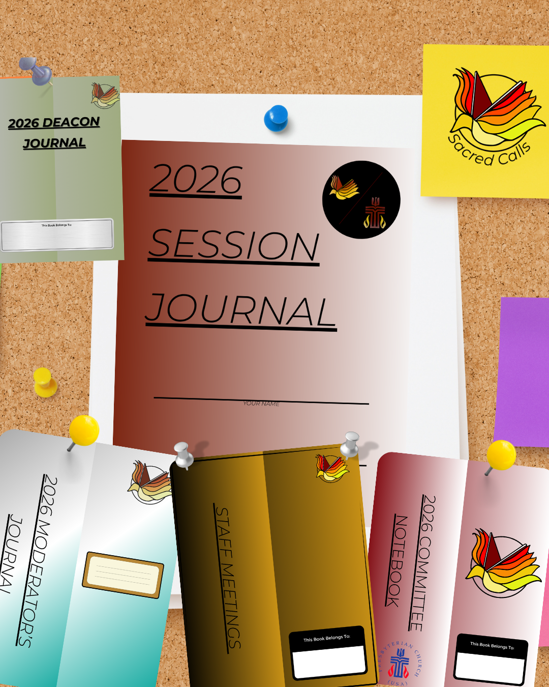 2026 BUNDLE - Moderator, Session, Deacons, Committees, Staff